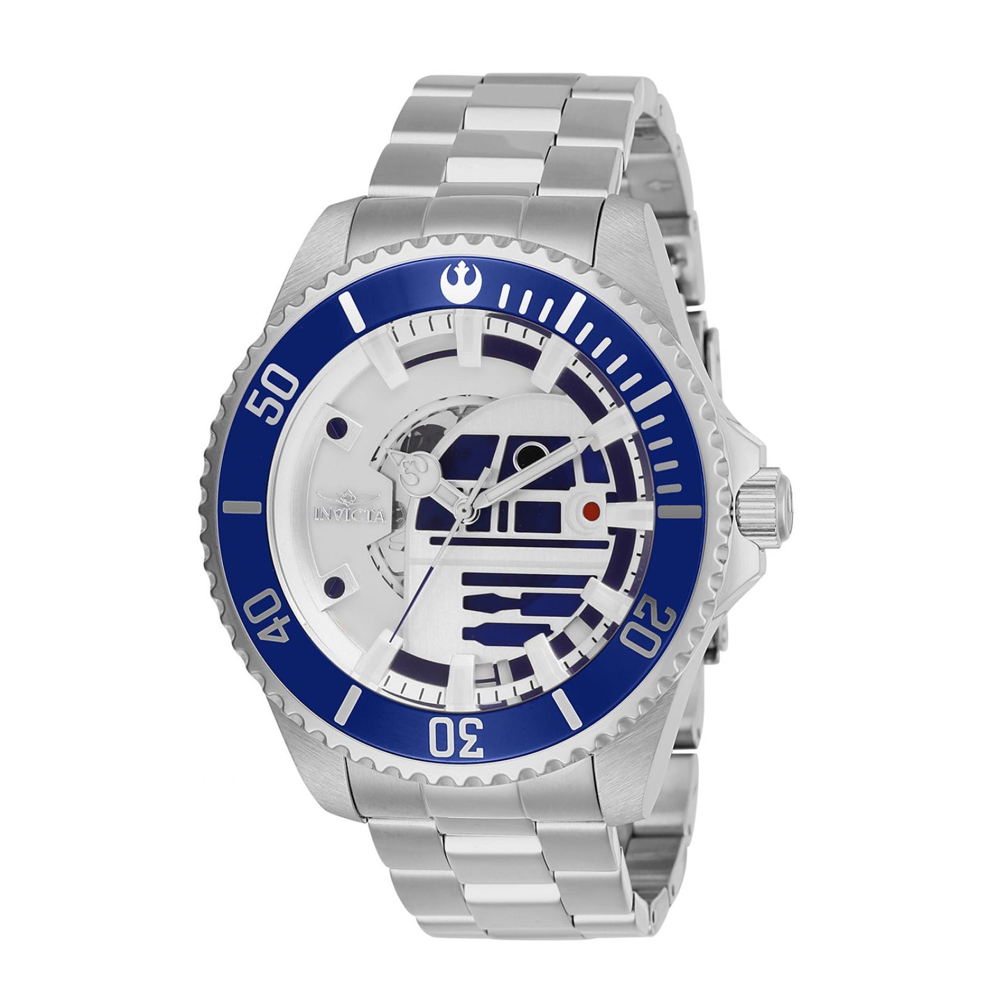 RELOJ R2-D2 PARA HOMBRE INVICTA STAR WARS 26596 - ACERO