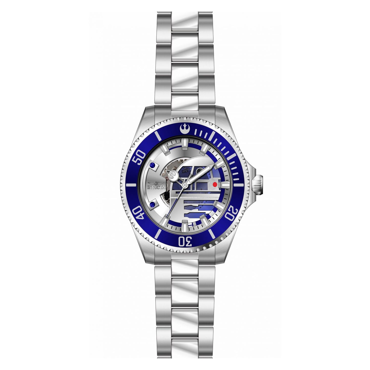 RELOJ R2-D2 PARA HOMBRE INVICTA STAR WARS 26596 - ACERO