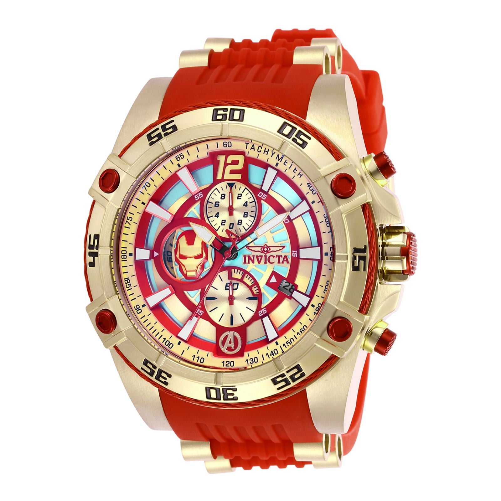 Reloj best sale invicta rojo