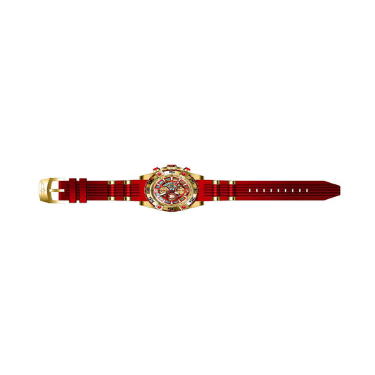 RELOJ HOMBRE DE ACERO PARA HOMBRE INVICTA MARVEL 26796 - ROJO