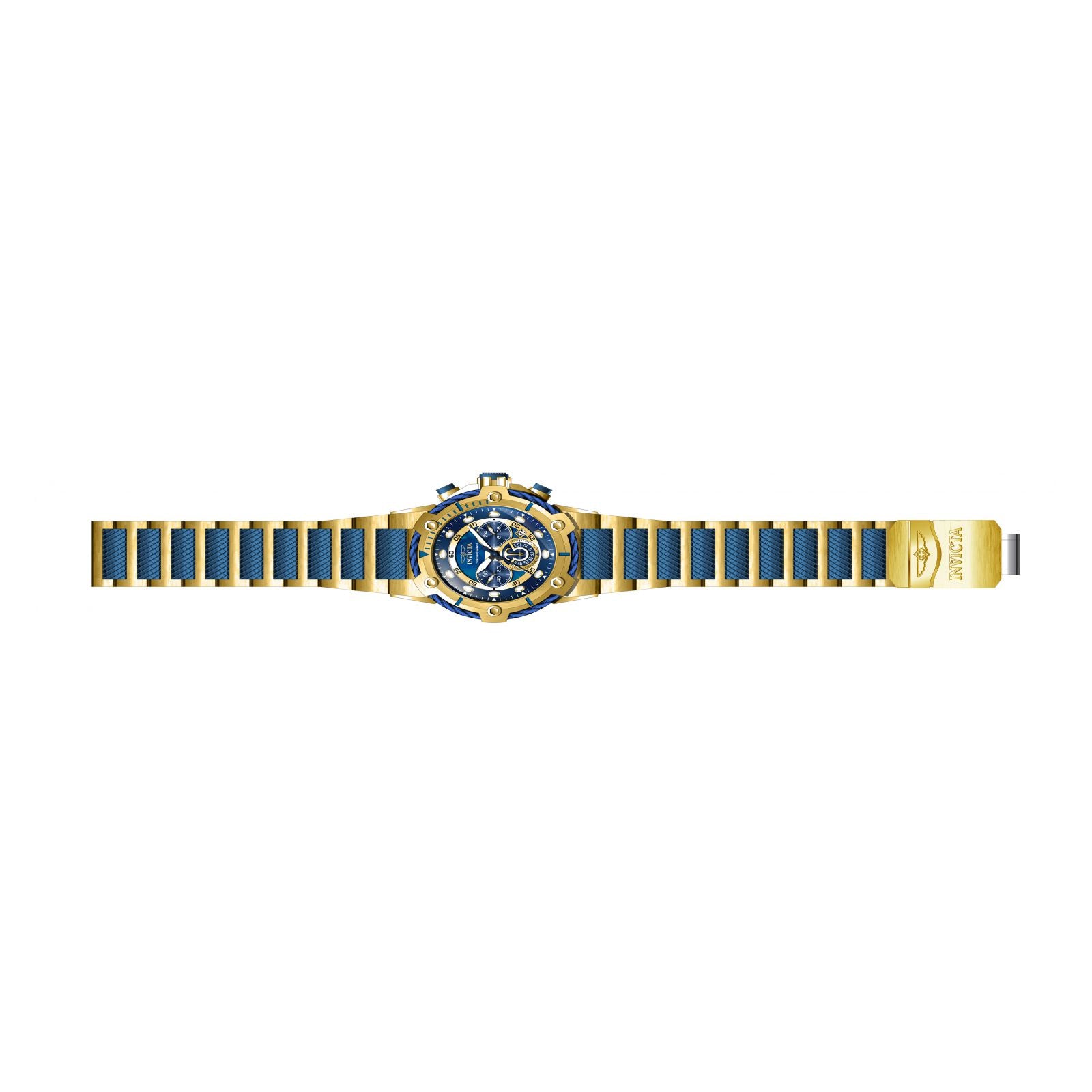 RELOJ  PARA HOMBRE INVICTA BOLT 26811 - DORADO AZUL
