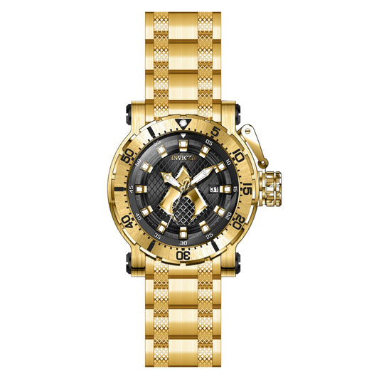 RELOJ AQUAMÁN PARA HOMBRE INVICTA DC COMICS 26833 - ORO