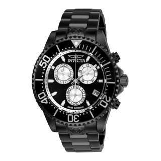 RELOJ  PARA HOMBRE INVICTA PRO DIVER 26852 - NEGRO, PLATA
