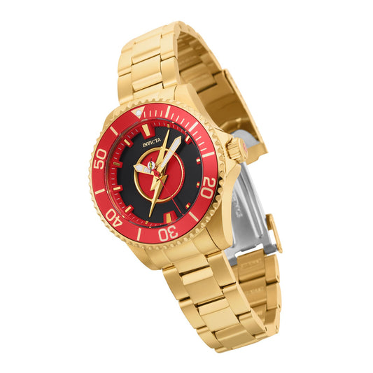 RELOJ DESTELLO PARA MUJER INVICTA DC COMICS 26907 - ORO