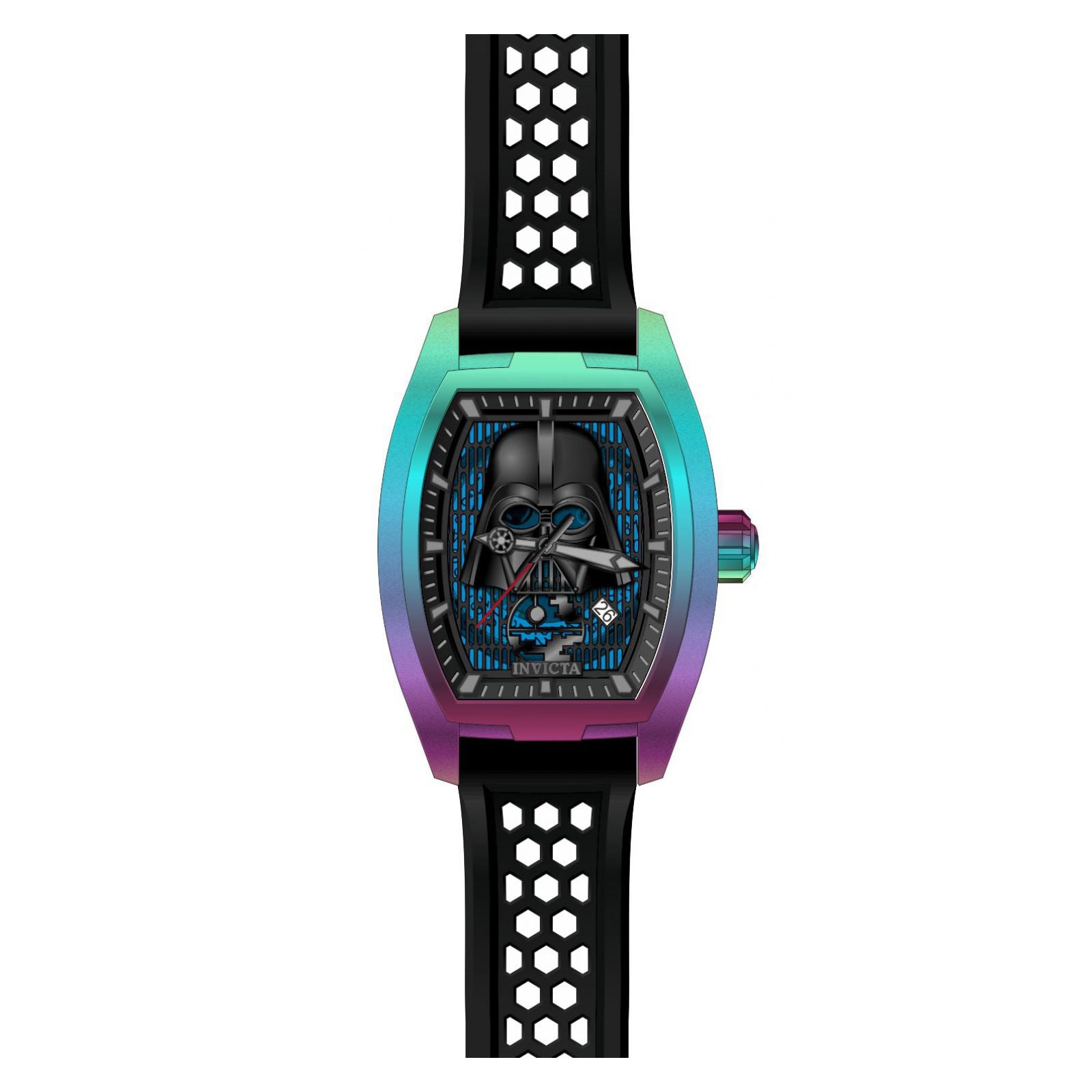 RELOJ DARTH VADER PARA HOMBRE INVICTA STAR WARS 26943 - NEGRO