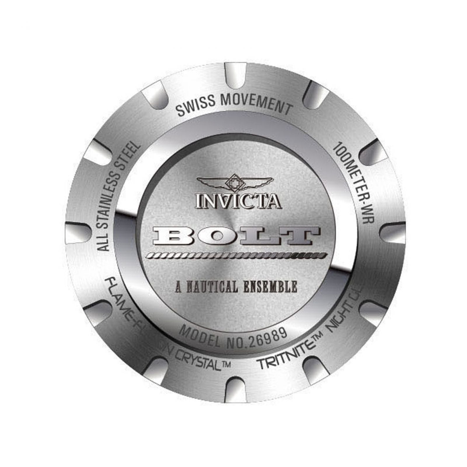 RELOJ  PARA HOMBRE INVICTA BOLT 26989 - NEGRO