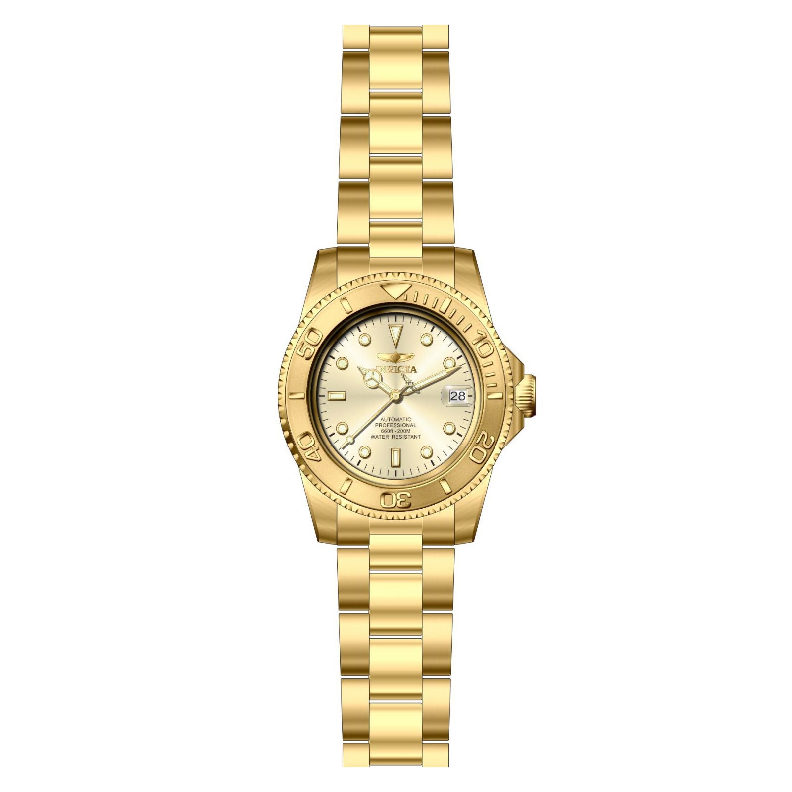 RELOJ  PARA HOMBRE INVICTA PRO DIVER 9010OB - CHAMPÁN