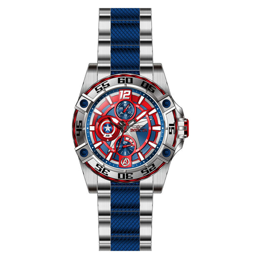 RELOJ CAPITÁN AMÉRICA PARA HOMBRE INVICTA MARVEL 27018 - MULTICOLOR