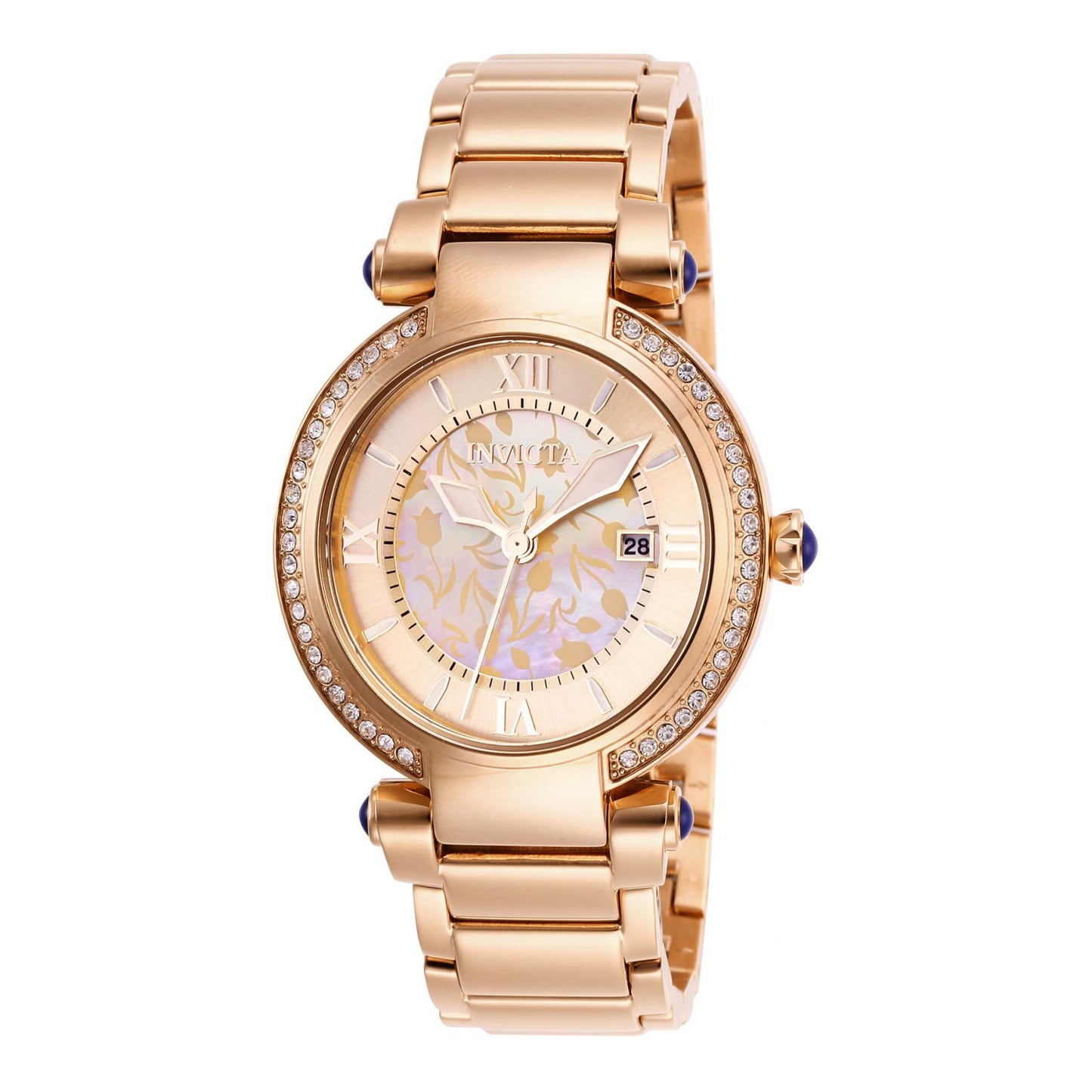 RELOJ  PARA MUJER INVICTA ANGEL 27084 - ORO ROSA