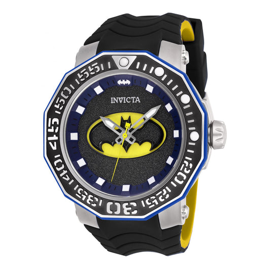 RELOJ BATMAN PARA HOMBRE INVICTA DC COMICS 27092 - AMARILLO NEGRO