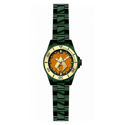 RELOJ AQUAMÁN PARA MUJER INVICTA DC COMICS 27140 - VERDE
