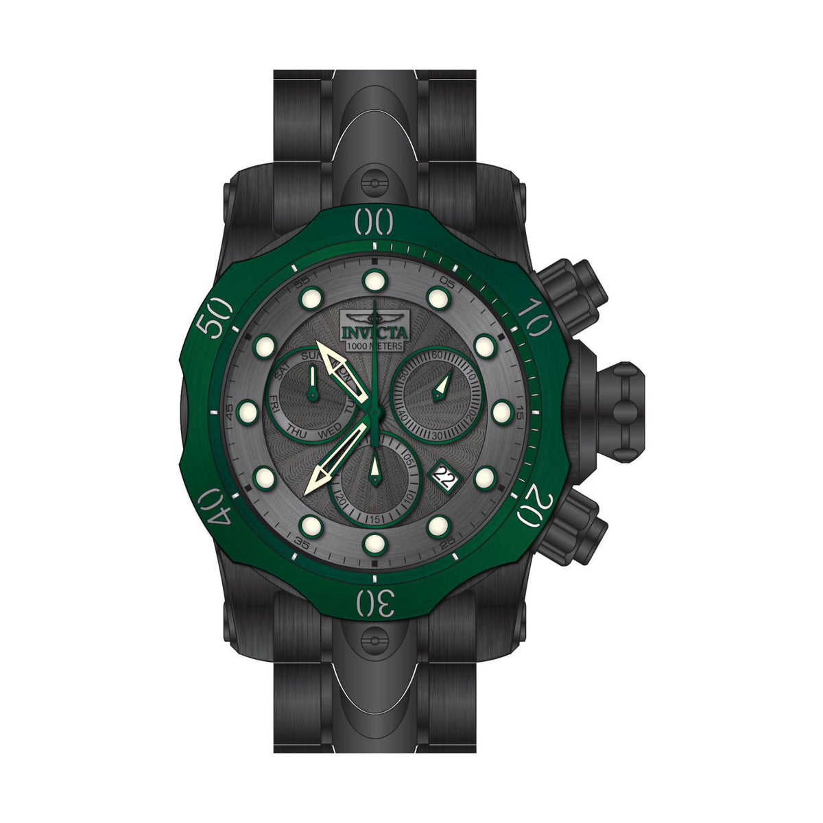 RELOJ  PARA HOMBRE INVICTA VENOM 27209 - NEGRO