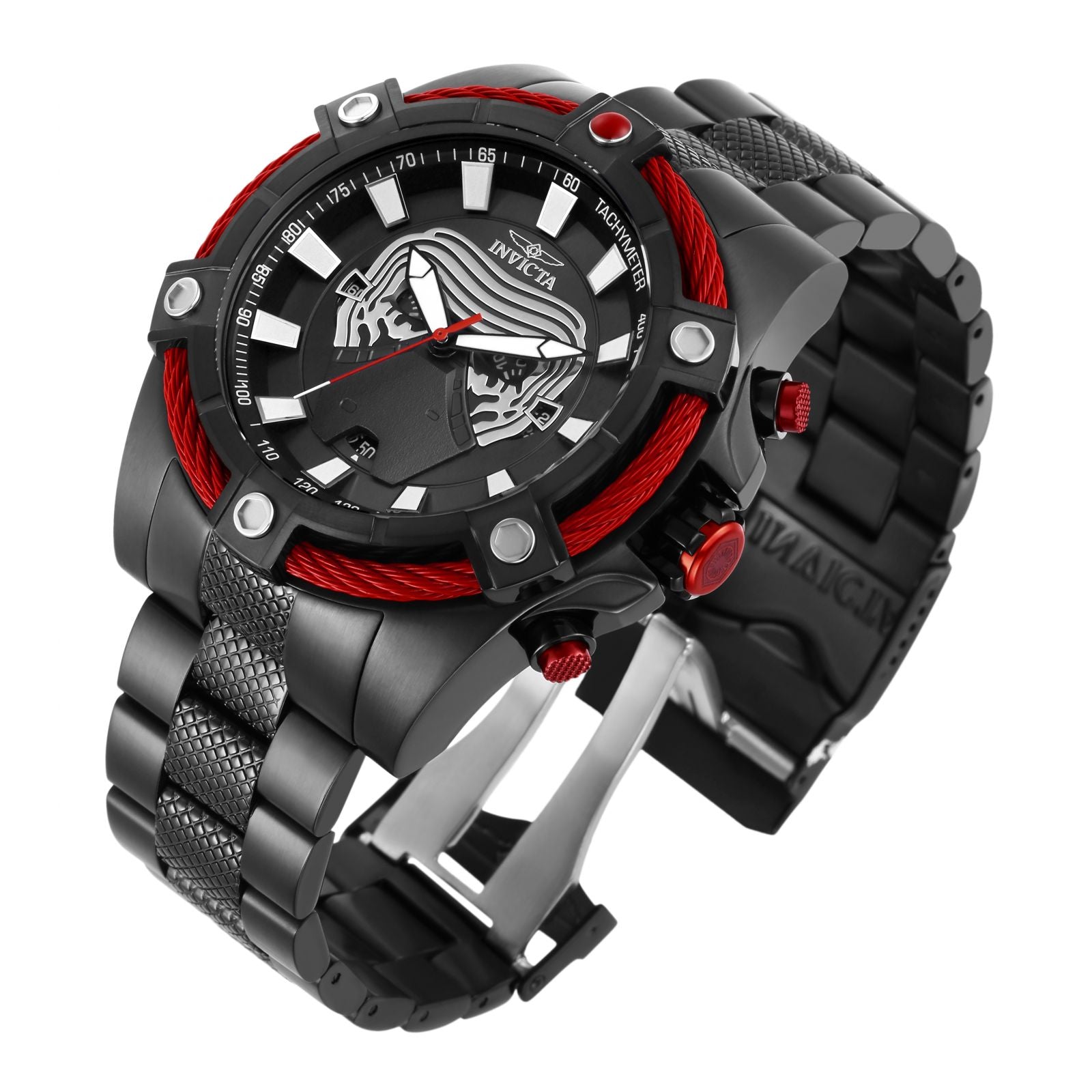 RELOJ KYLO REN PARA HOMBRE INVICTA STAR WARS 27215 - NEGRO