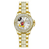 RELOJ MICKEY RATÓN PARA MUJER INVICTA DISNEY LIMITED EDITION 27276 - DORADO, BLANCO