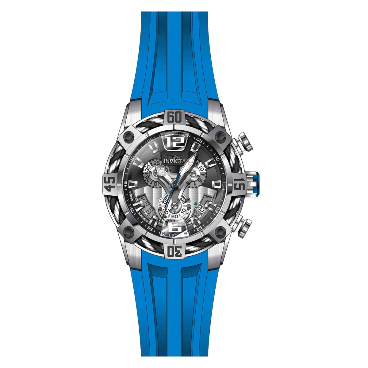 RELOJ DEPORTIVO PARA HOMBRE INVICTA BOLT 27372 - AZUL