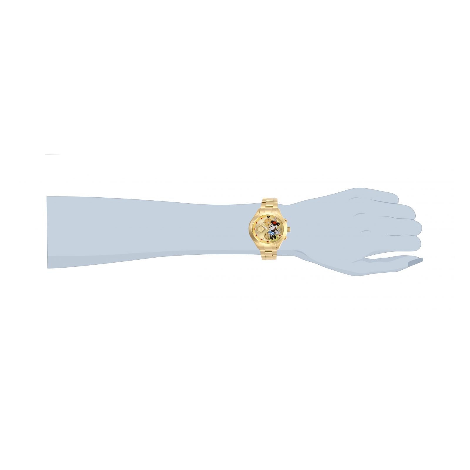RELOJ MINNIE MOUSE PARA MUJER INVICTA DISNEY LIMITED EDITION 27402 - ORO