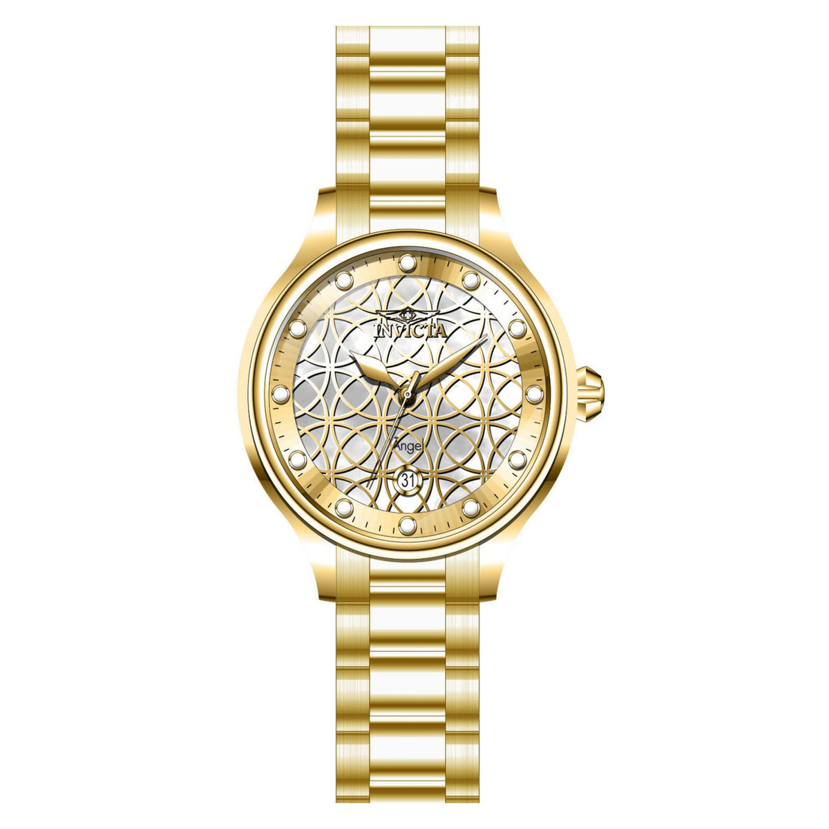RELOJ  PARA MUJER INVICTA ANGEL 27434 - BLANCO