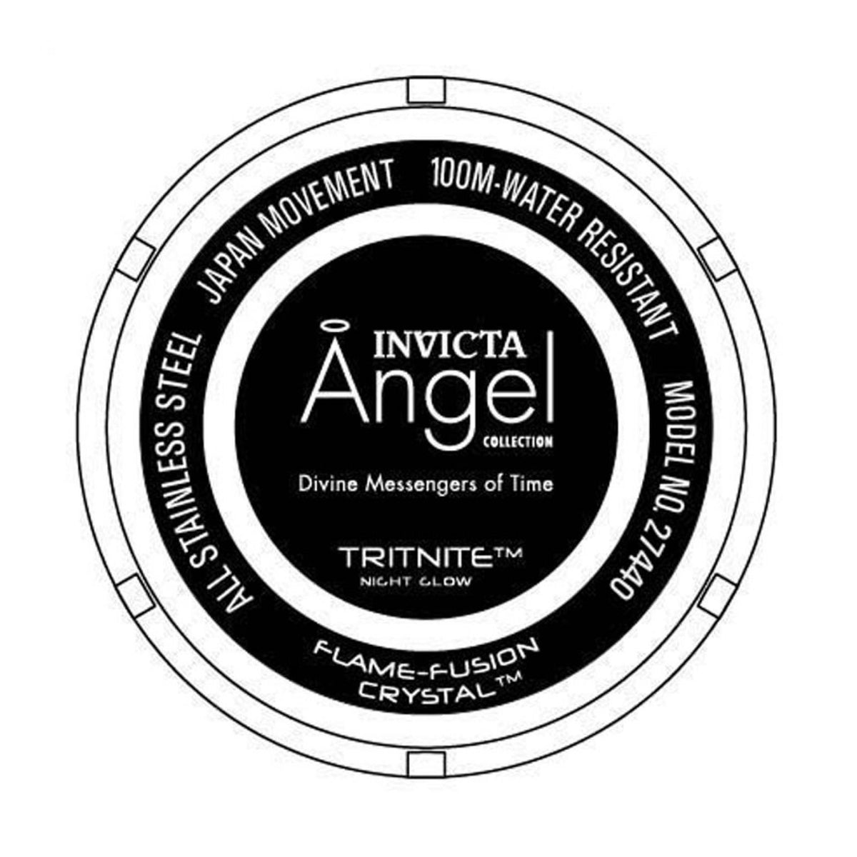 RELOJ  PARA MUJER INVICTA ANGEL 27440 - ORO