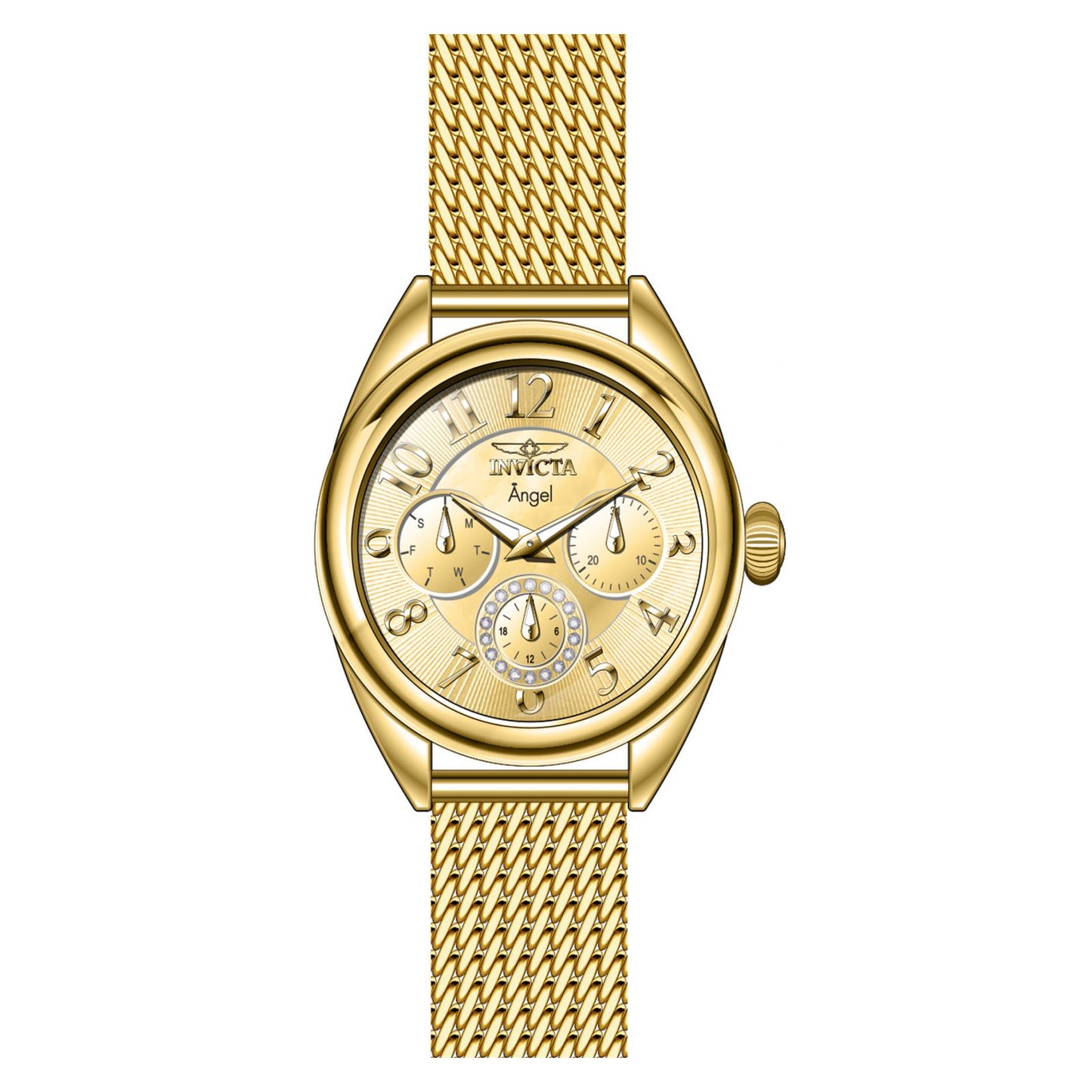 RELOJ  PARA MUJER INVICTA ANGEL 27455 - ORO