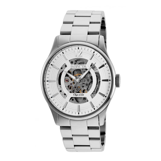 RELOJ  PARA HOMBRE INVICTA OBJET D ART 27570 - PLATEADO
