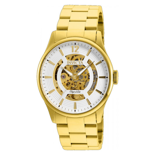 RELOJ  PARA HOMBRE INVICTA OBJET D ART 27571 - ORO