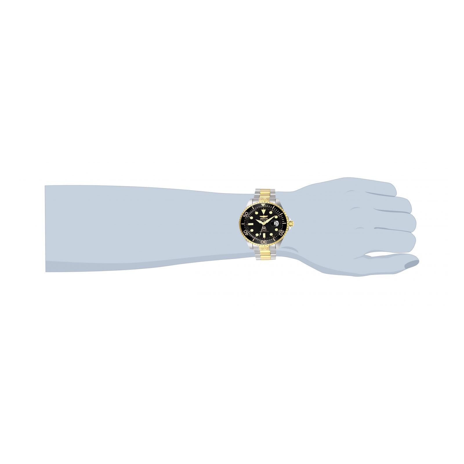 RELOJ  PARA HOMBRE INVICTA PRO DIVER 27614 - NEGRO