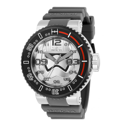 RELOJ CAPTAIN PHASMA PARA HOMBRE INVICTA STAR WARS 27668 - GRIS CLARO
