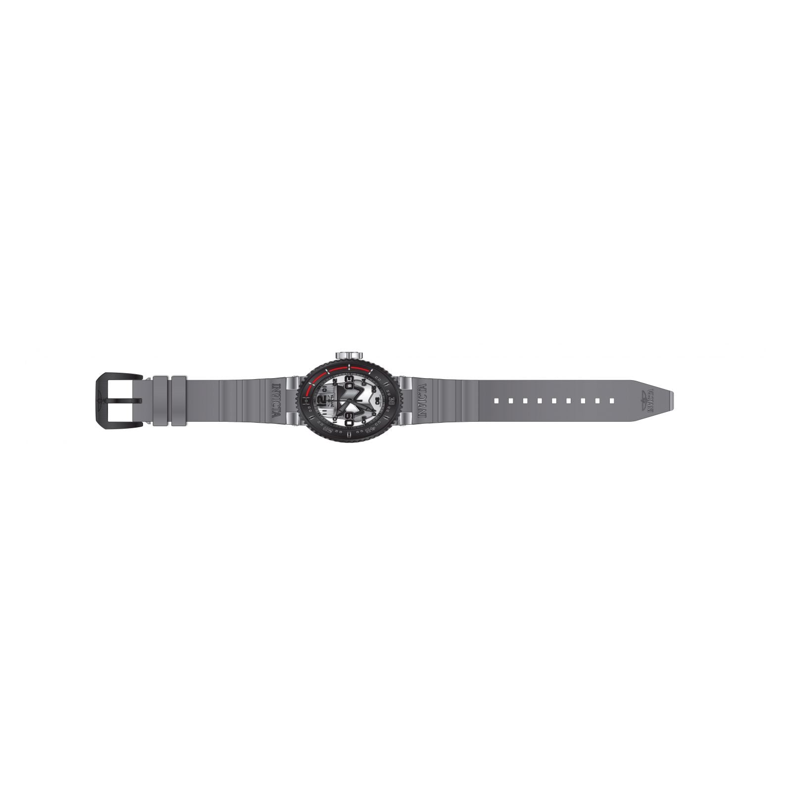 RELOJ CAPTAIN PHASMA PARA HOMBRE INVICTA STAR WARS 27668 - GRIS CLARO