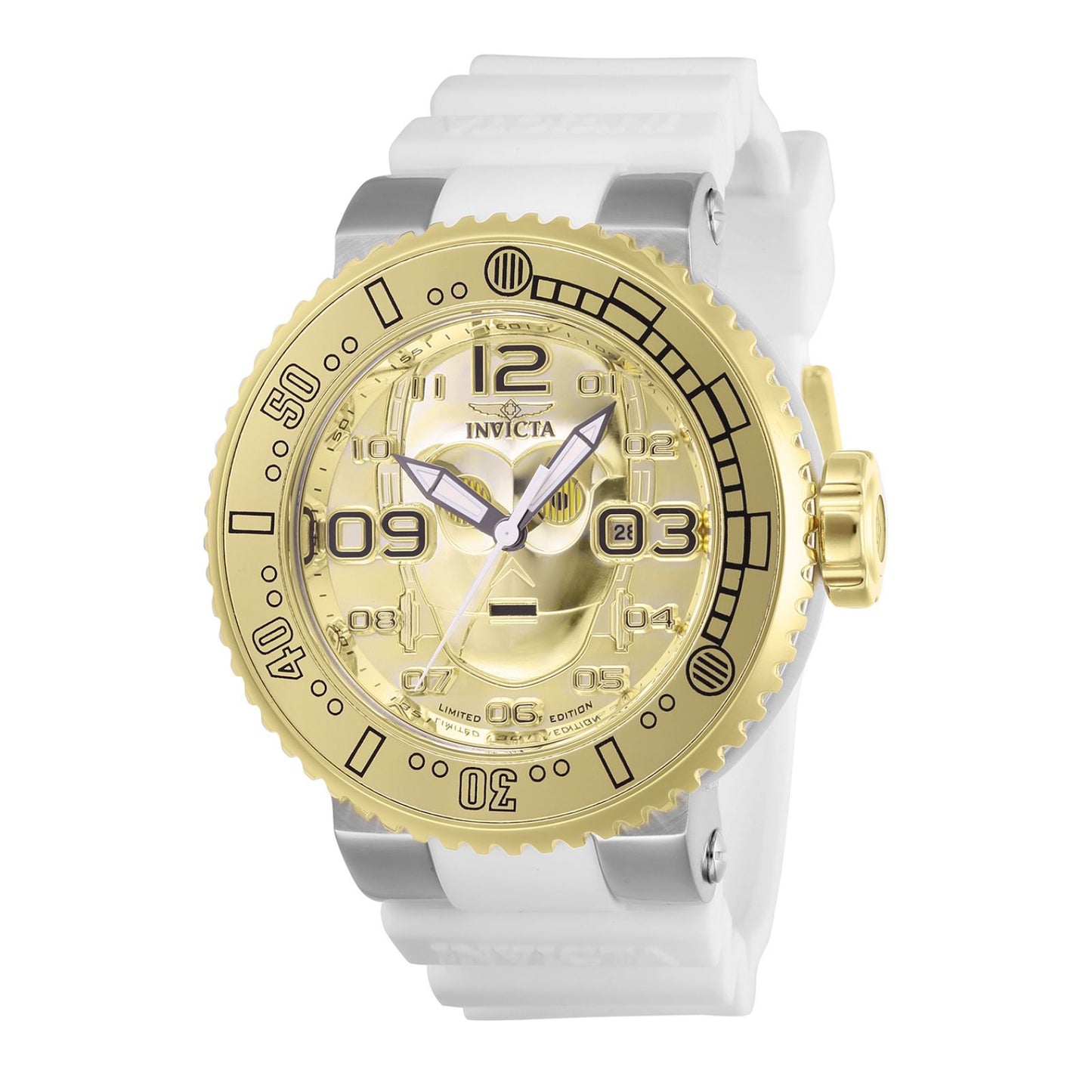 RELOJ C-3PO PARA HOMBRE INVICTA STAR WARS 27671 - BLANCO