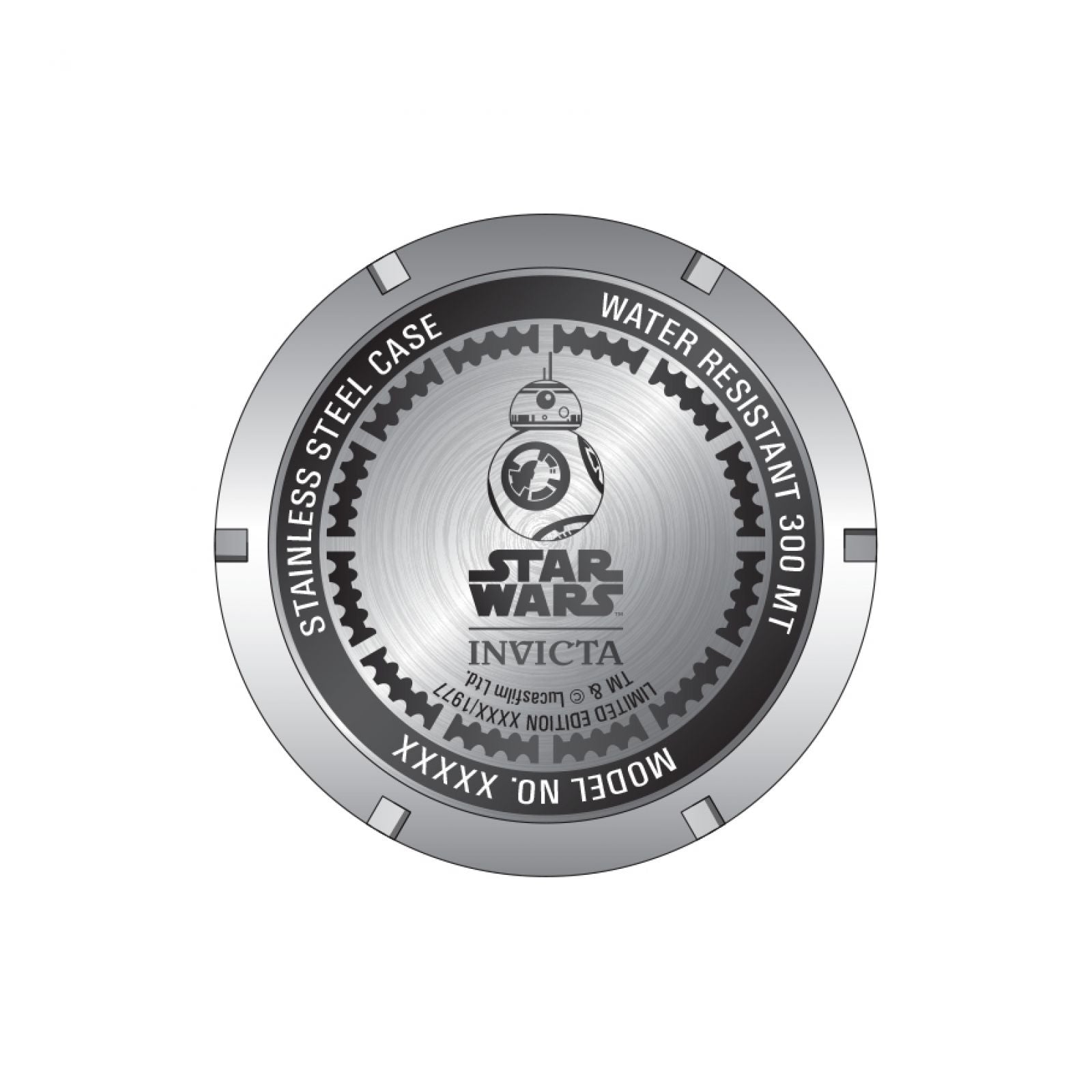 RELOJ BB8 PARA HOMBRE INVICTA STAR WARS 27673 - BLANCO