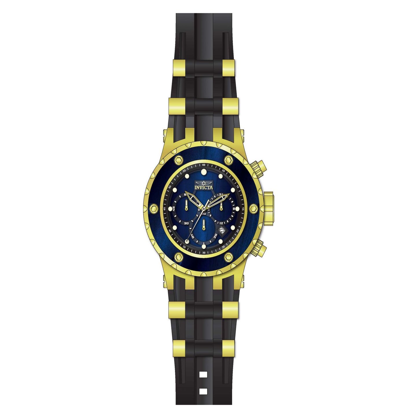 RELOJ CLÁSICO PARA HOMBRE INVICTA SPECIALTY 27910 - DORADO NEGRO