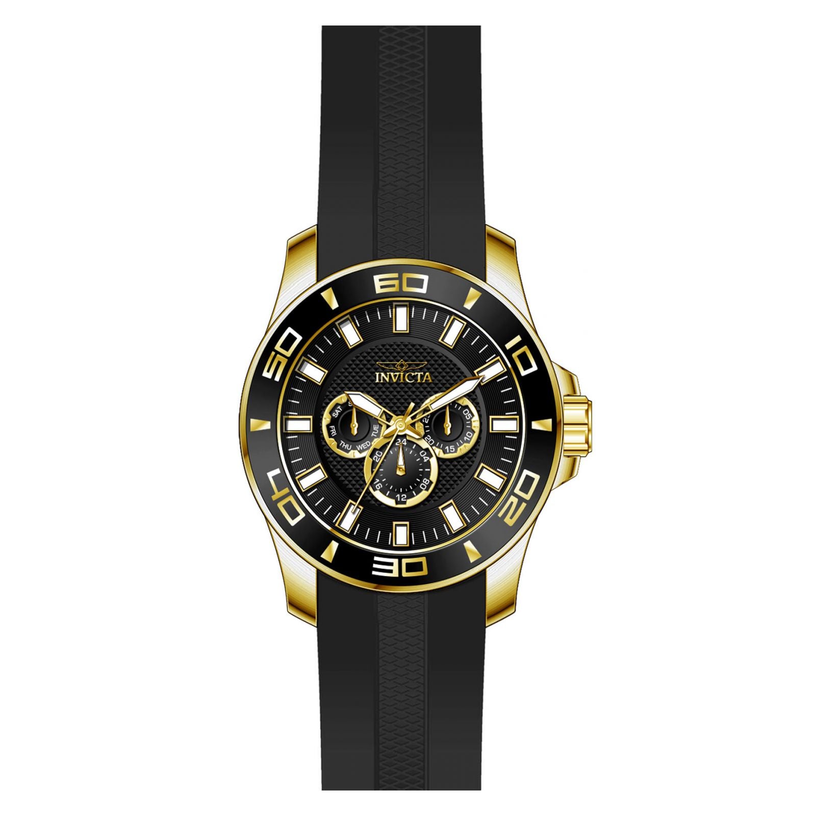 RELOJ DEPORTIVO PARA HOMBRE INVICTA PRO DIVER 28001 - NEGRO