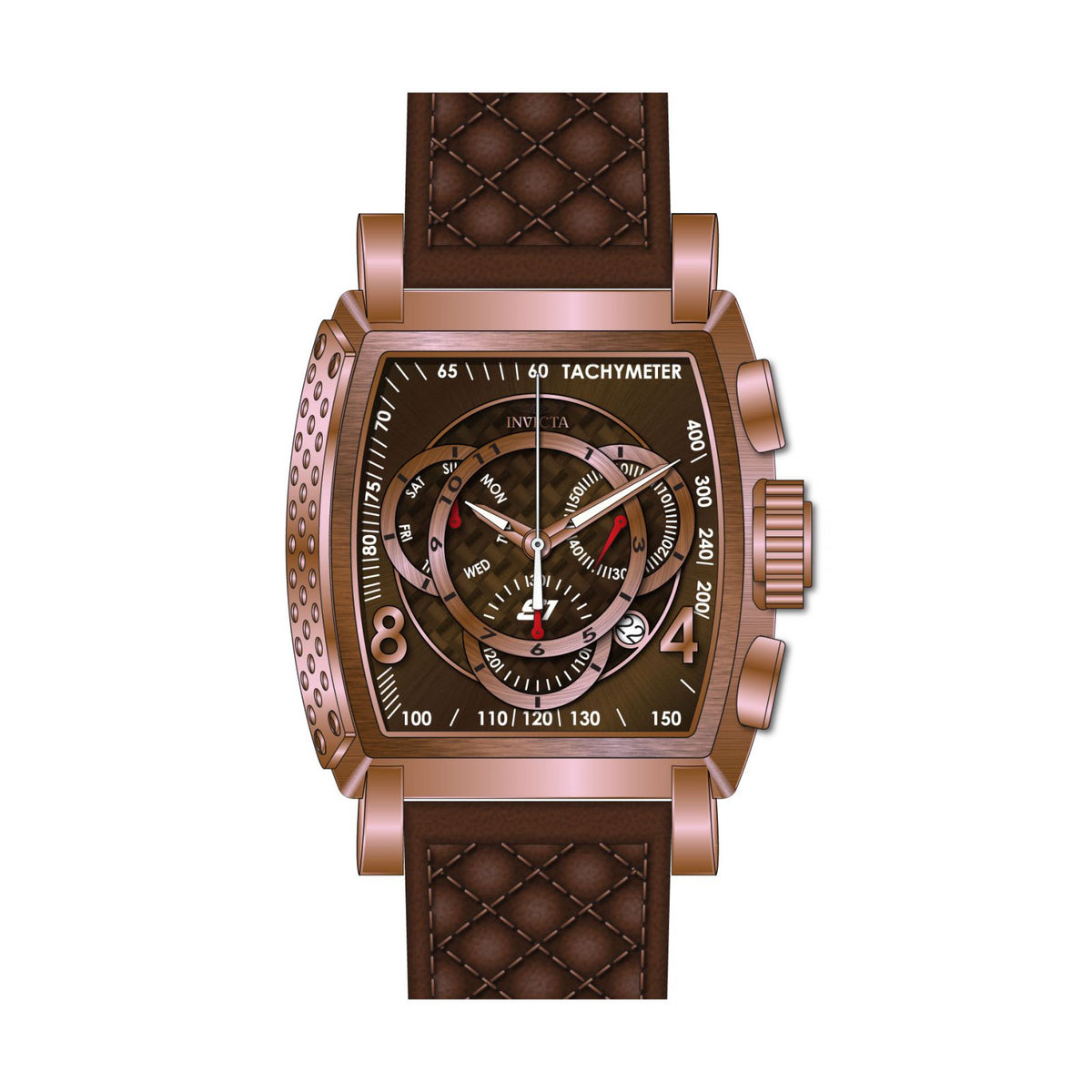 RELOJ CLÁSICO PARA HOMBRE INVICTA S1 RALLY 27934 - MARRÓN