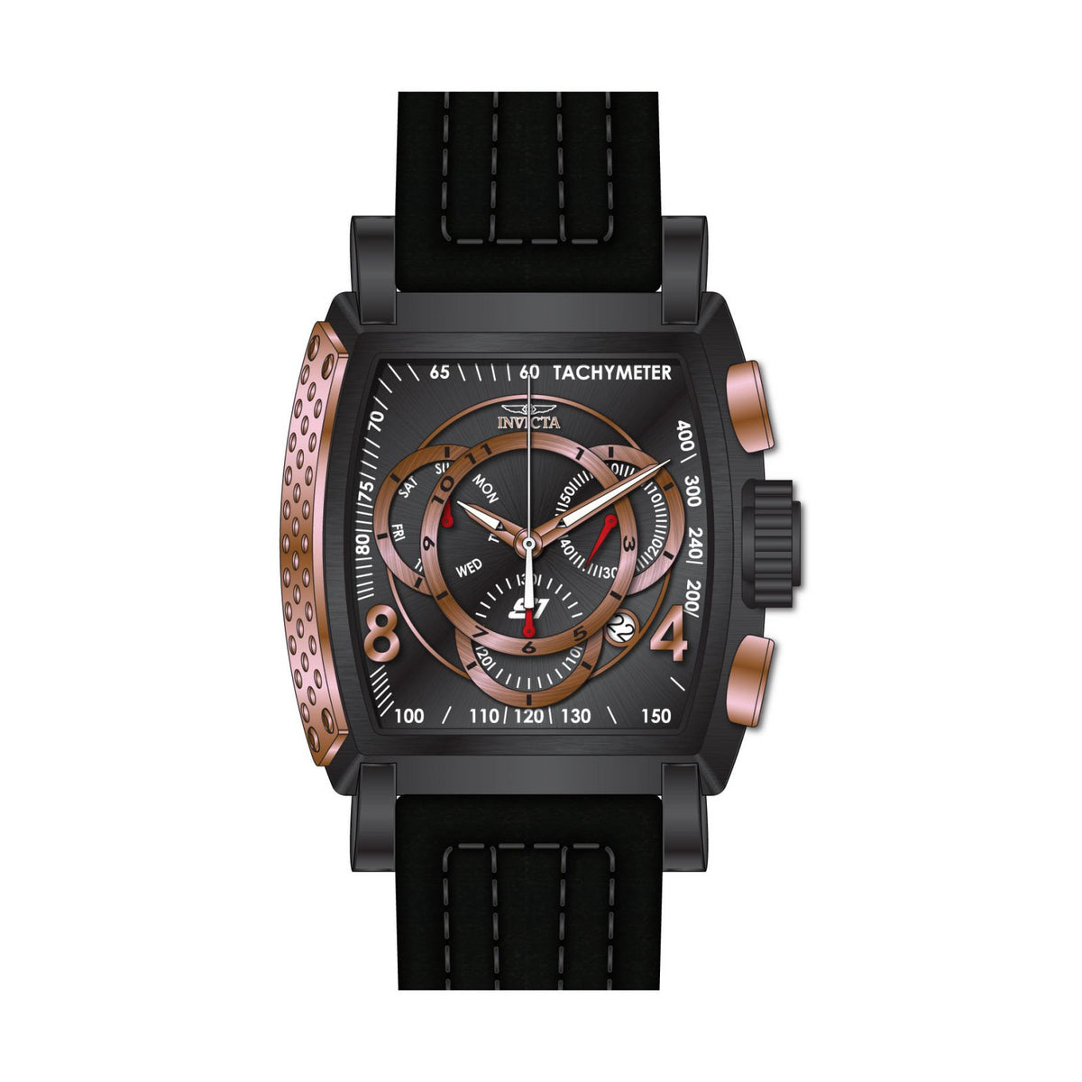 RELOJ CLÁSICO PARA HOMBRE INVICTA S1 RALLY 27945 - NEGRO
