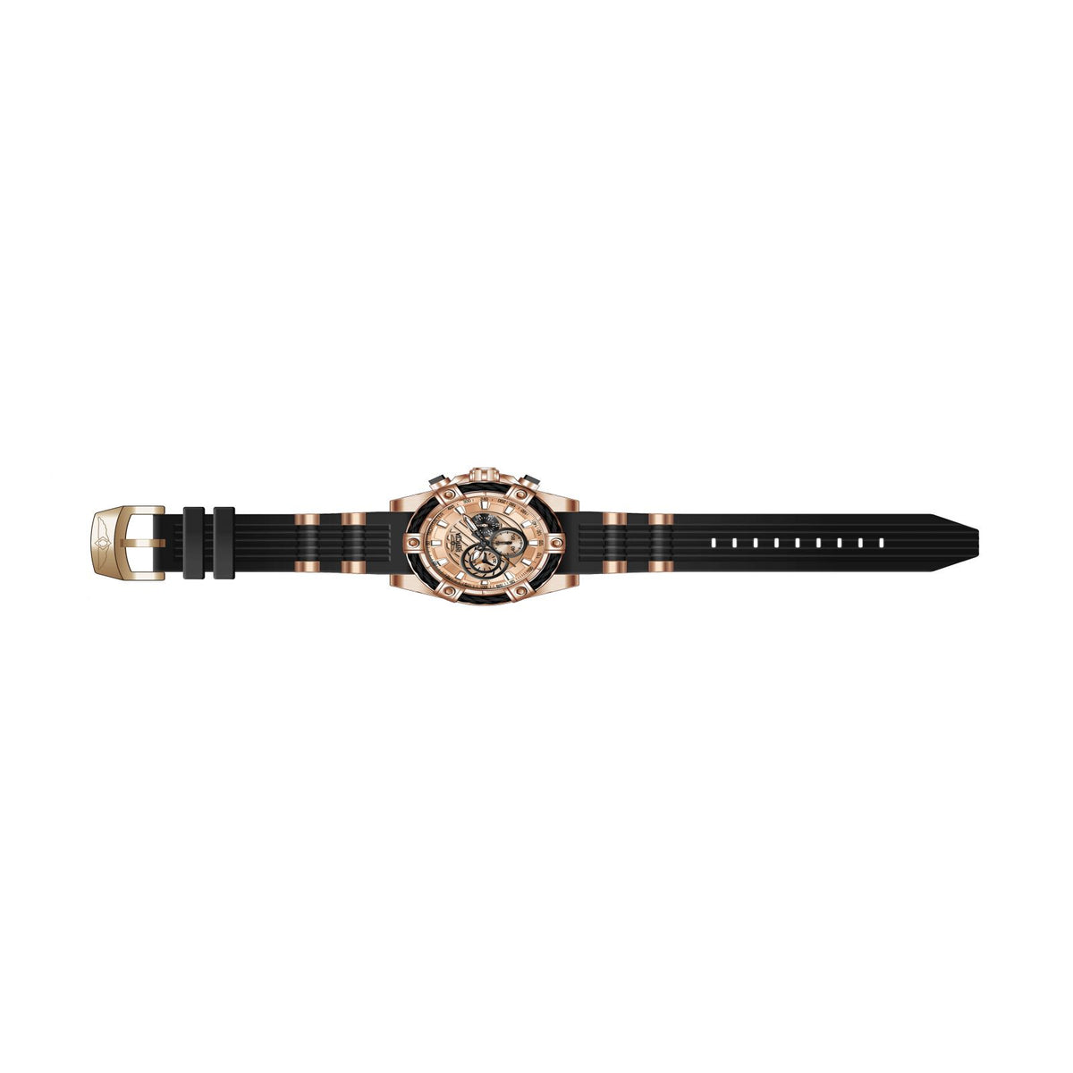 RELOJ DEPORTIVO PARA HOMBRE INVICTA BOLT 28014 - NEGRO, ROSA ORO