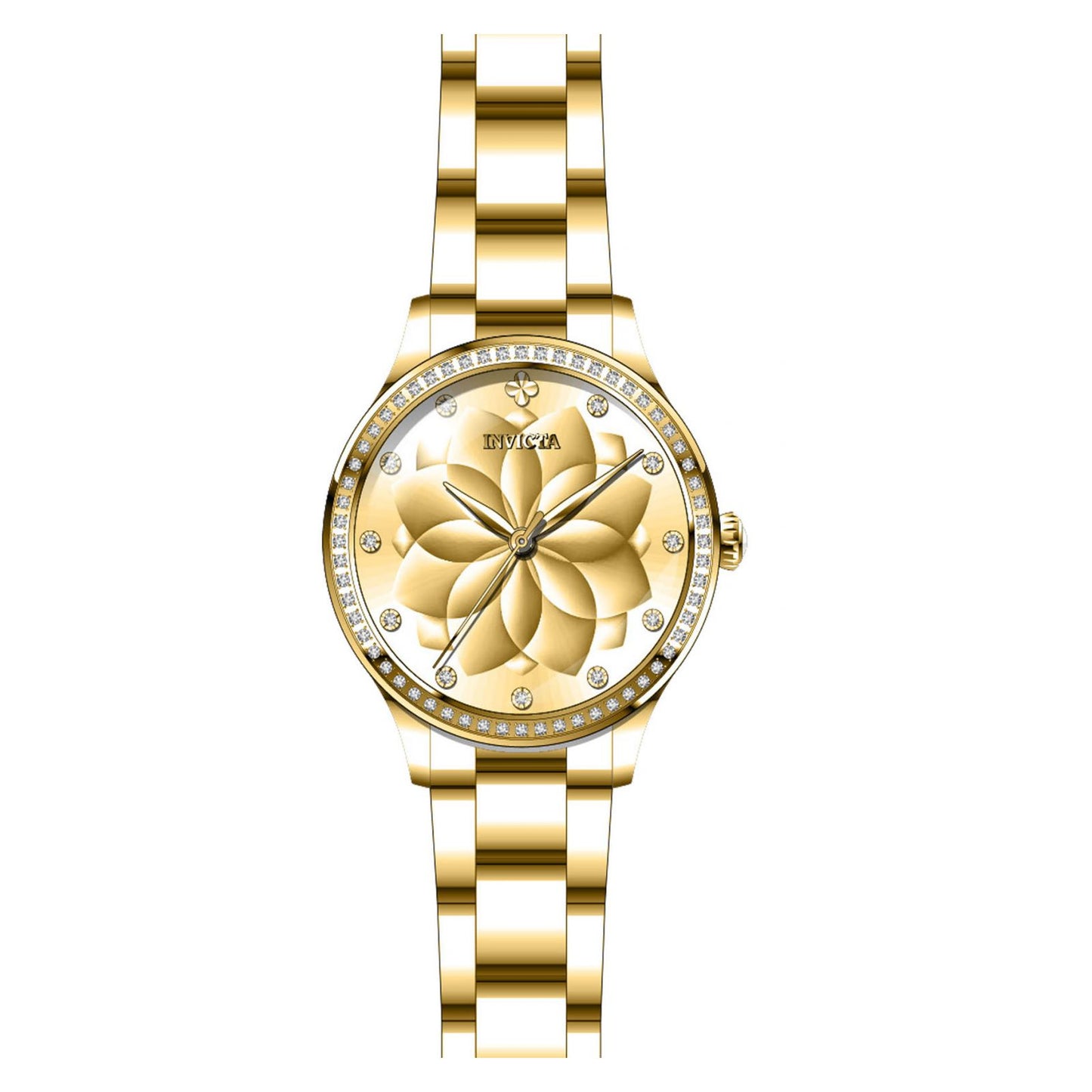 RELOJ  PARA MUJER INVICTA WILDFLOWER 28056 - DORADO