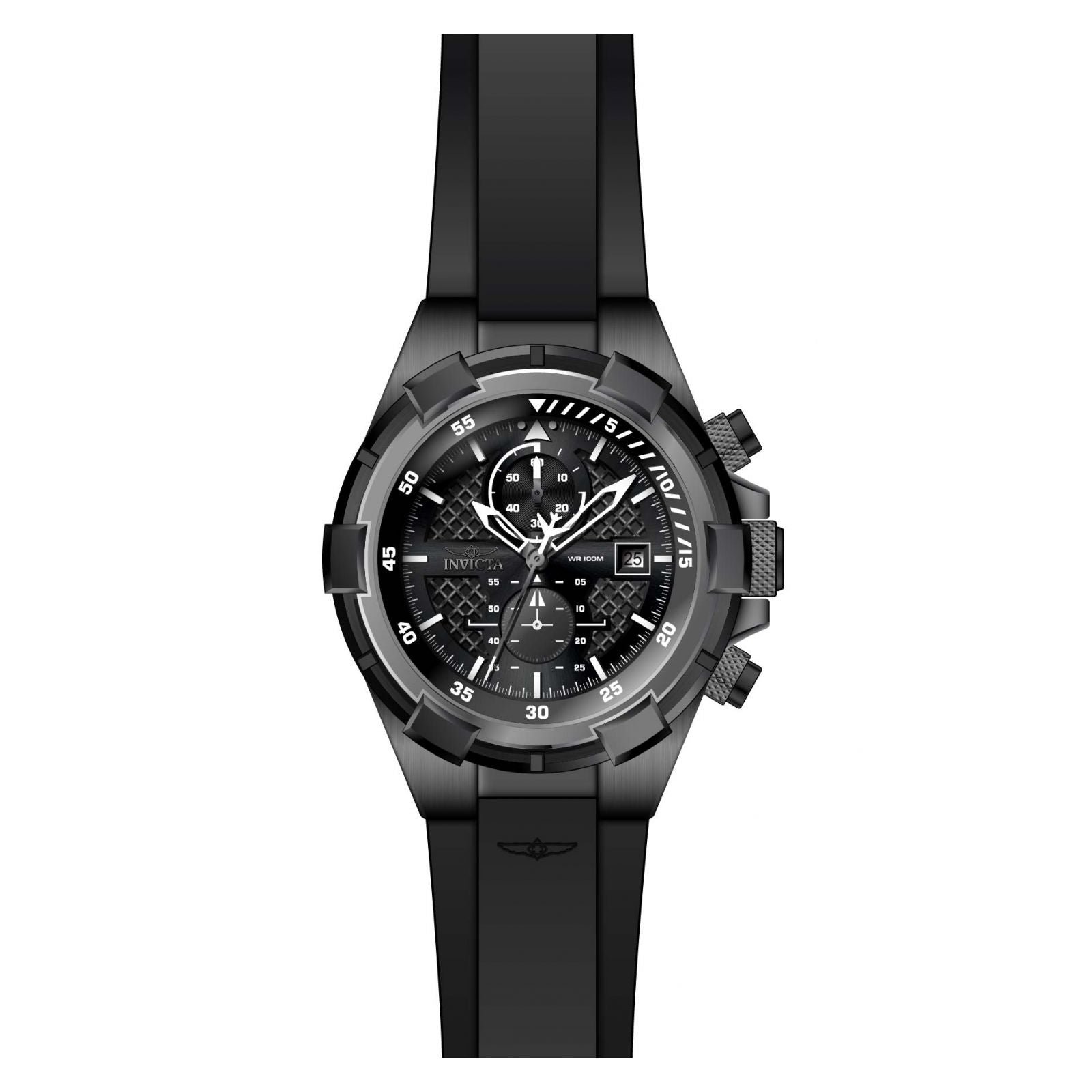 RELOJ DEPORTIVO PARA HOMBRE INVICTA AVIATOR 37627 - NEGRO