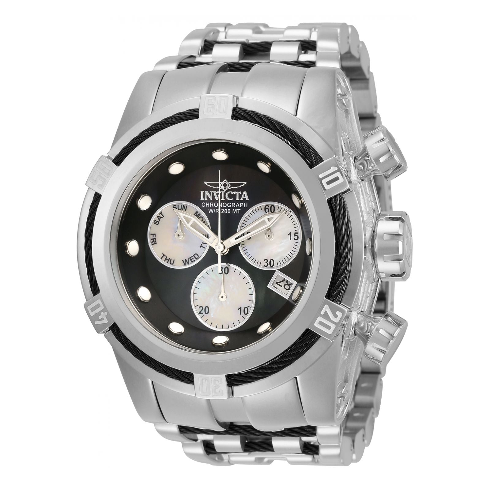 RELOJ  PARA HOMBRE INVICTA BOLT 28152 - ACERO NEGRO