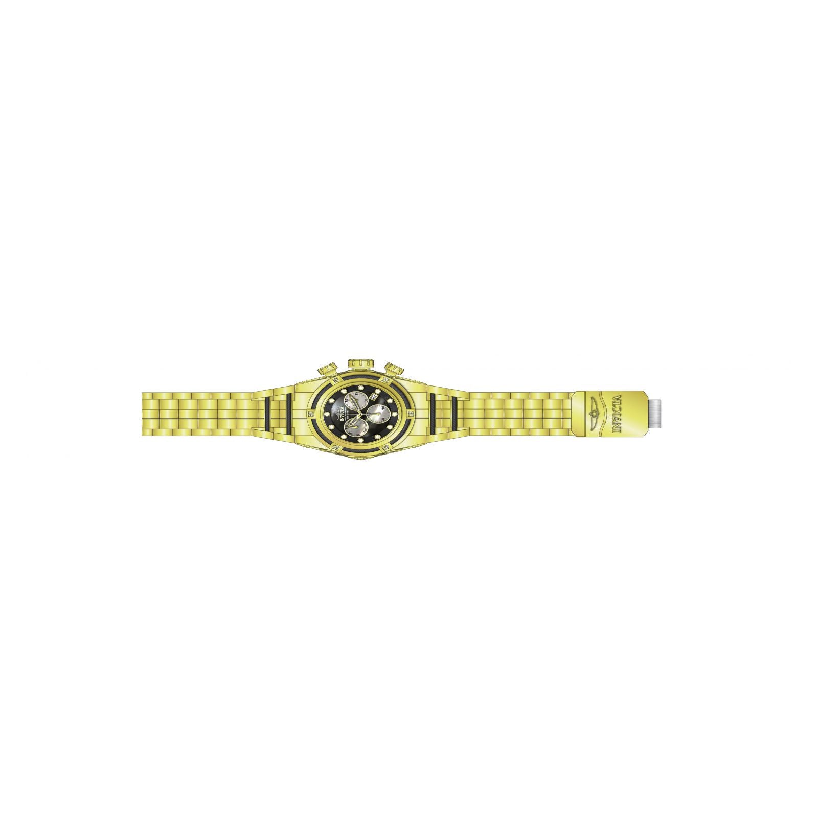 RELOJ  PARA HOMBRE INVICTA BOLT 28153 - ORO NEGRO