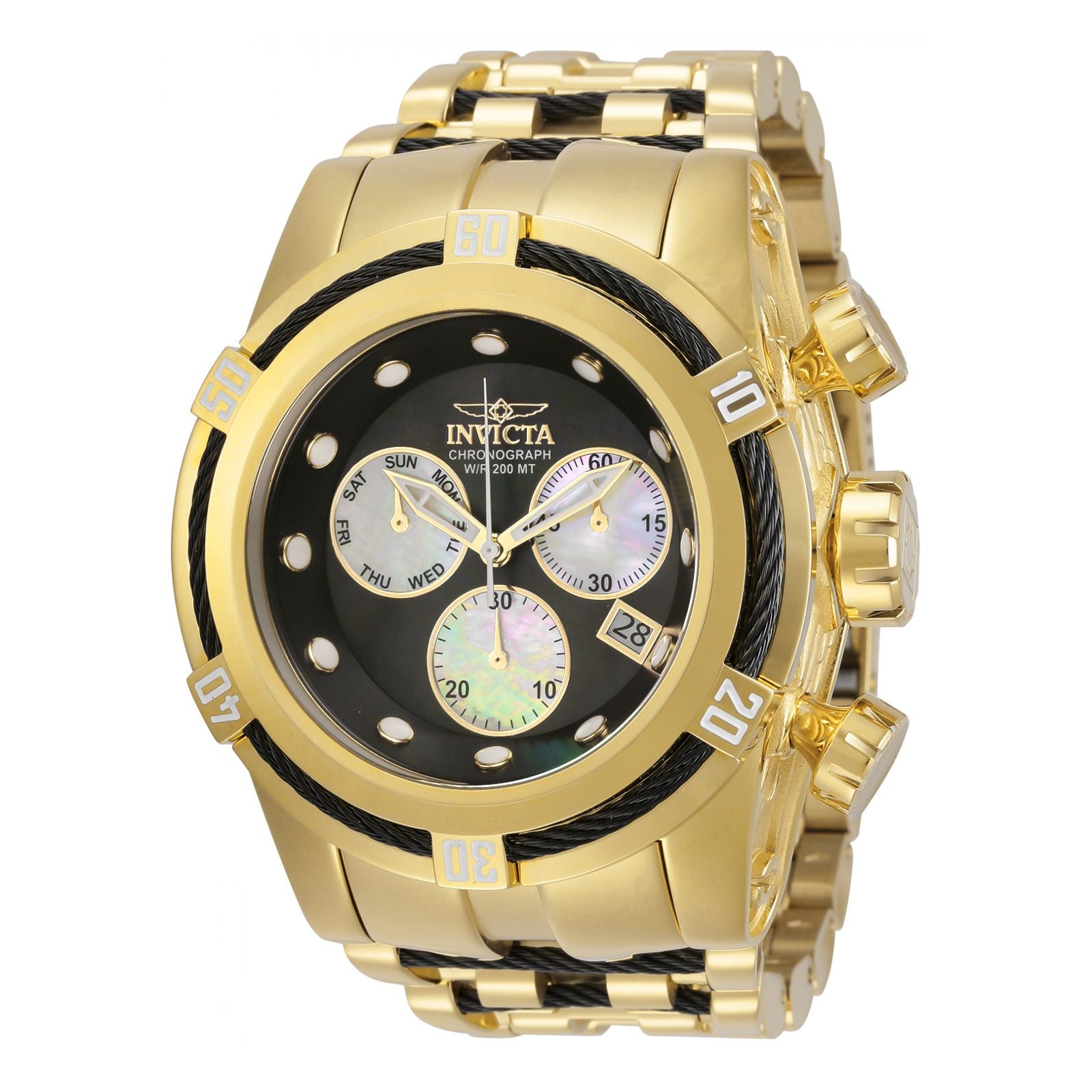 RELOJ  PARA HOMBRE INVICTA BOLT 28153 - ORO NEGRO