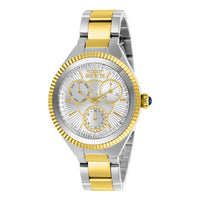 RELOJ  PARA MUJER INVICTA ANGEL 28350 - BLANCO, PLATA