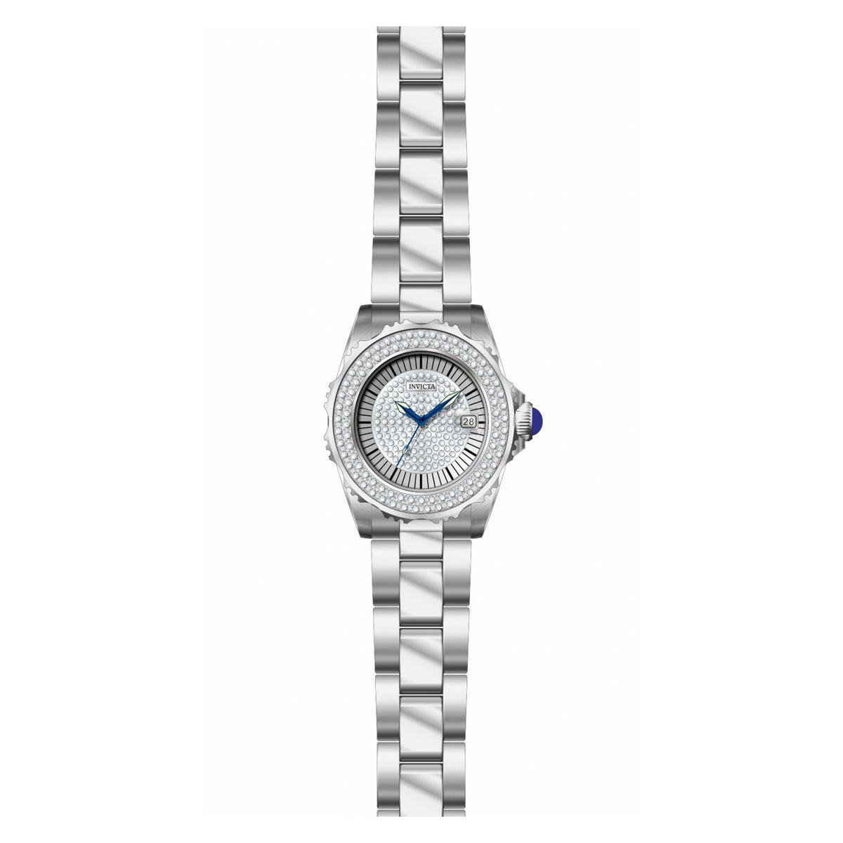RELOJ  PARA MUJER INVICTA ANGEL 28439 - PLATEADO