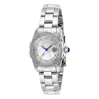 RELOJ  PARA MUJER INVICTA ANGEL 28442 - PLATEADO