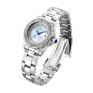 RELOJ  PARA MUJER INVICTA ANGEL 28442 - PLATEADO
