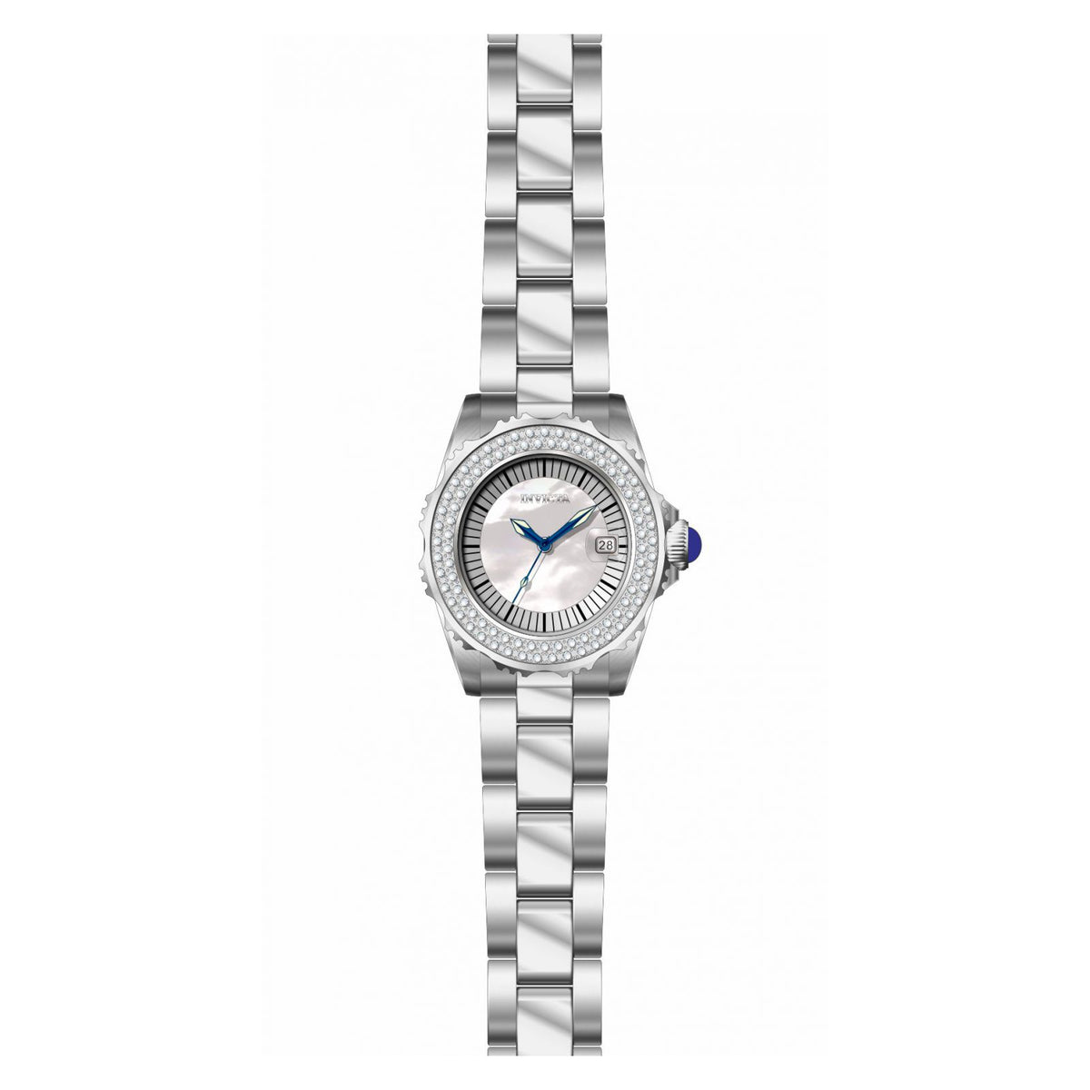 RELOJ  PARA MUJER INVICTA ANGEL 28442 - PLATEADO