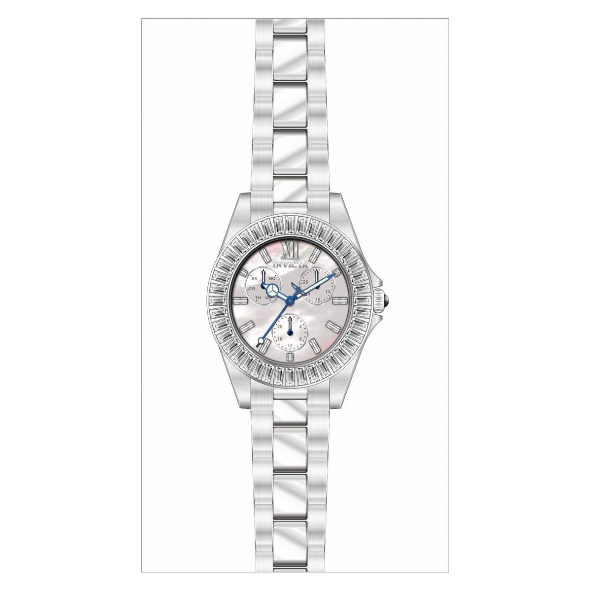 RELOJ  PARA MUJER INVICTA ANGEL 28450 - BLANCO