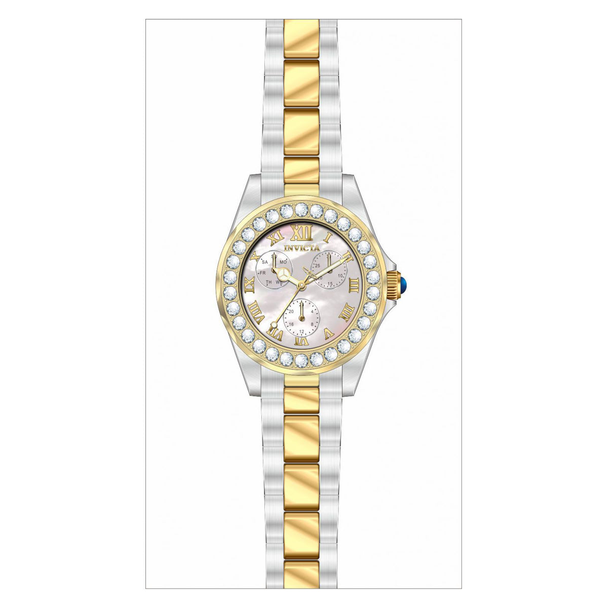 RELOJ  PARA MUJER INVICTA ANGEL 28464 - MULTICOLOR