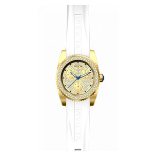 RELOJ DEPORTIVO PARA MUJER INVICTA ANGEL 28484 - PAVÉ, ORO