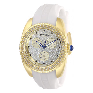 RELOJ DEPORTIVO PARA MUJER INVICTA ANGEL 28484 - PAVÉ, ORO