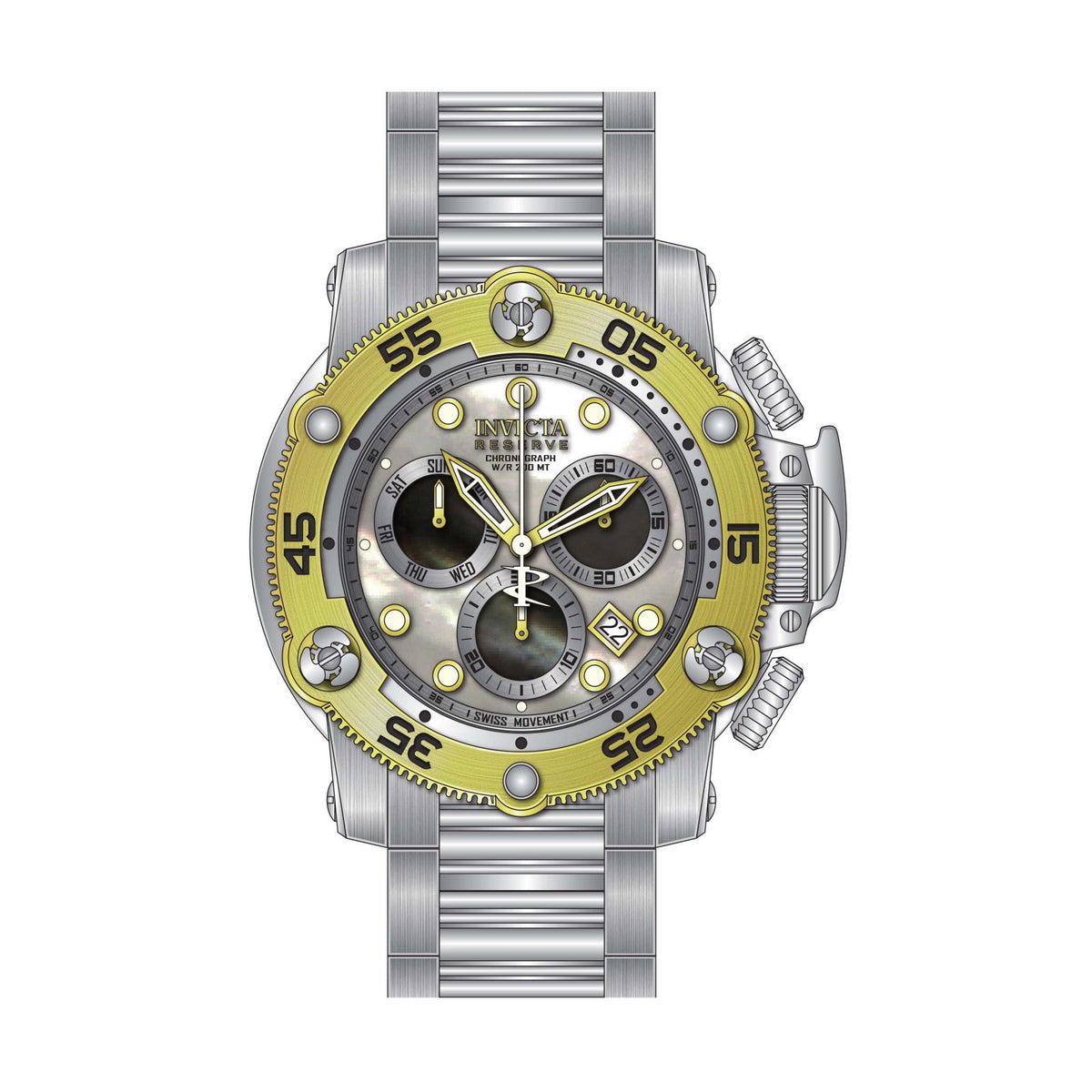 RELOJ  PARA HOMBRE INVICTA RESERVE 28546 - BRONCE